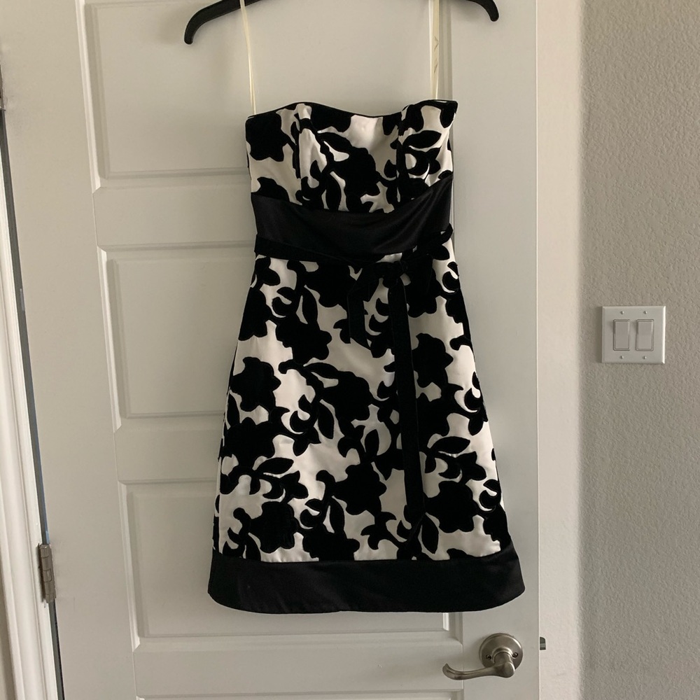 Black and White Dress